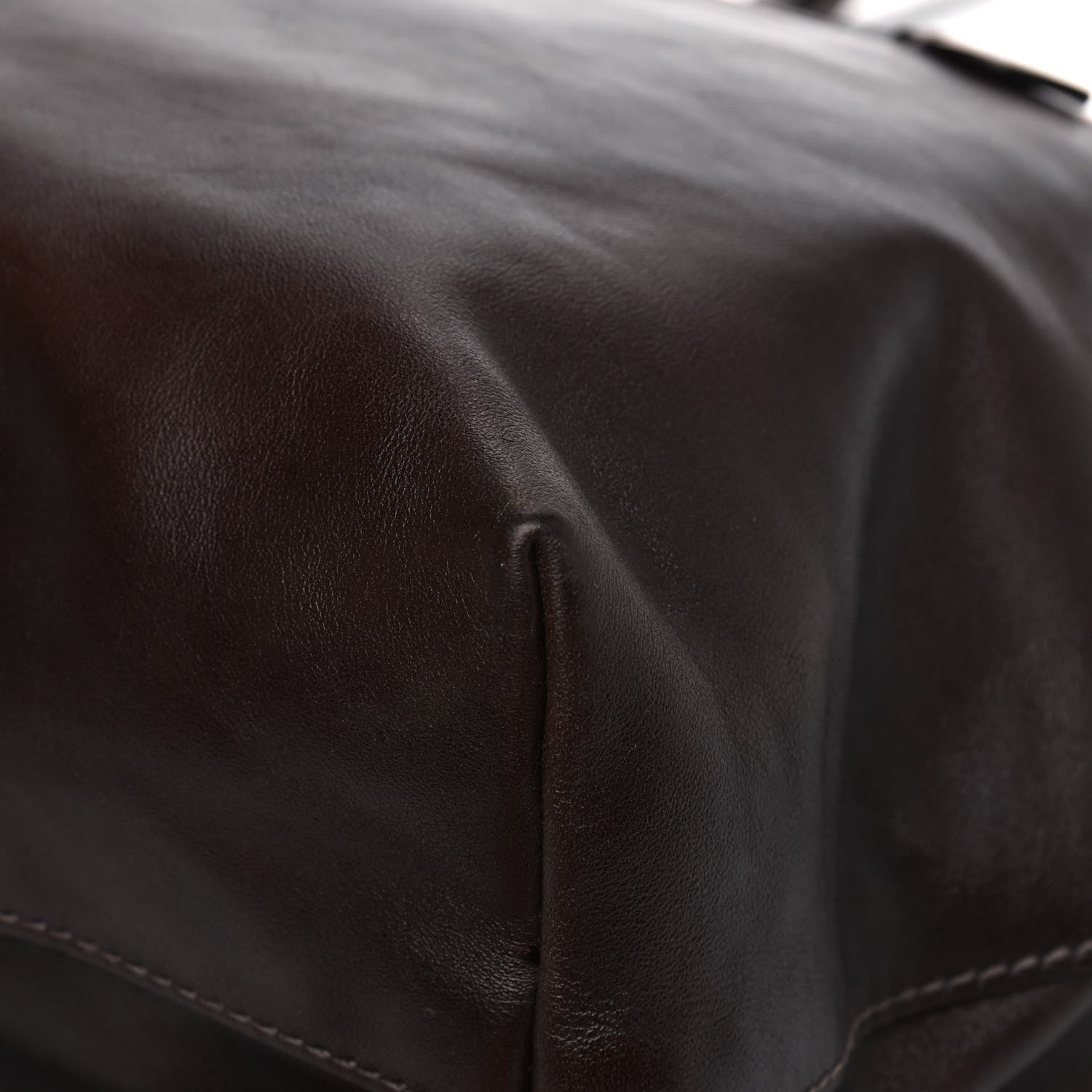 Miu Miu Vitello Soft Calfskin Shopping Tote Nocciolo 7 of 13