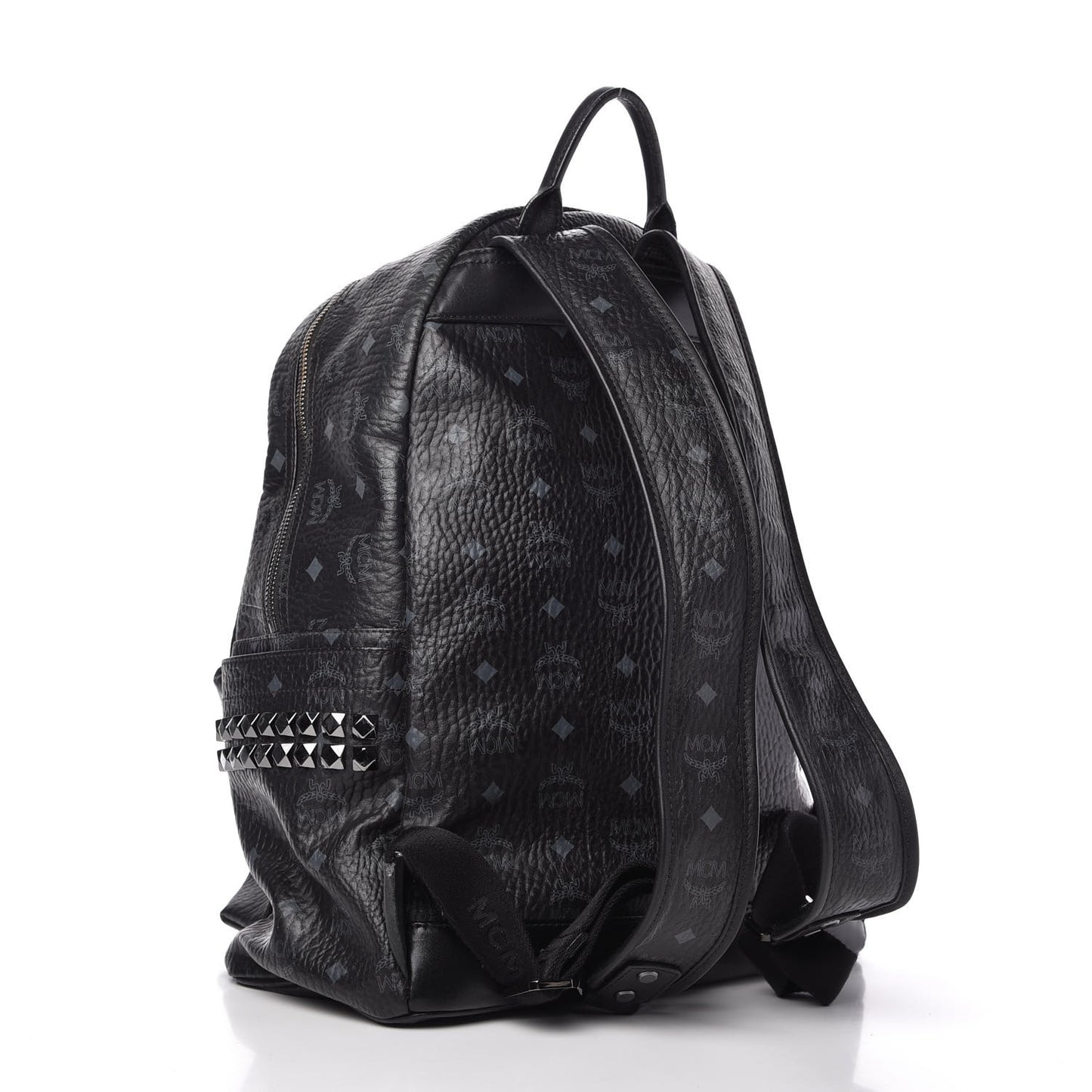 Visetos Medium Side Studs Stark Backpack Black