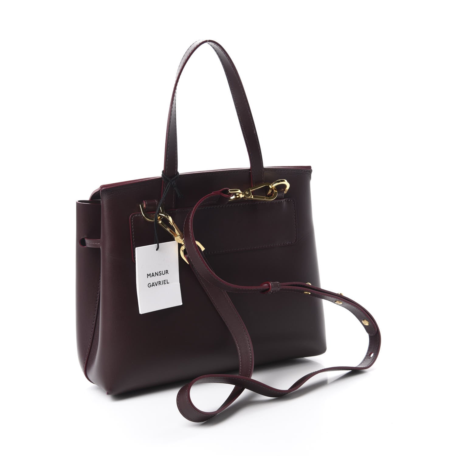 Mansur Gavriel Calfskin Mini Lady Bag Caber 3 of 9