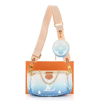 Louis Vuitton Monogram Giant By The Pool Multi Pochette Accessories Blue 12 of 12