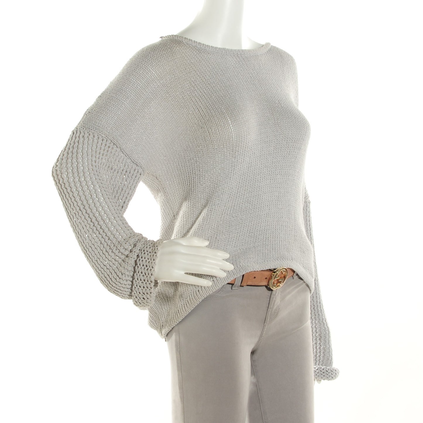 Guccissima Interlocking G Belt 100 40 Winter Rose