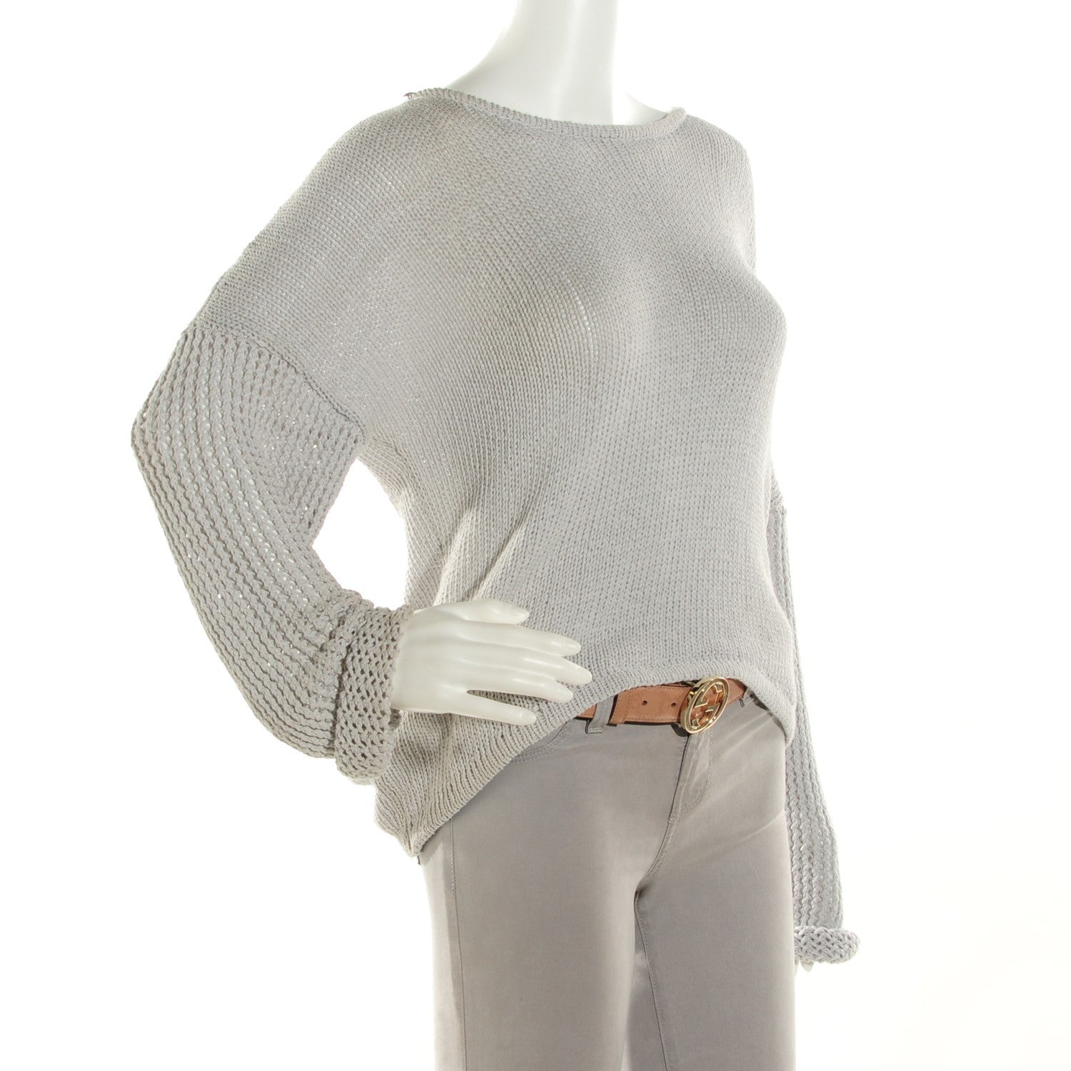 Gucci Guccissima Interlocking G Belt 100 40 Winter Rose 4 of 5