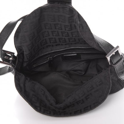 Fendi Zucchino Baguette Black 5 of 9
