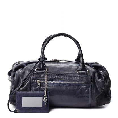 Balenciaga Agneau Whistle Shoulder Bag Marine 1 of 9