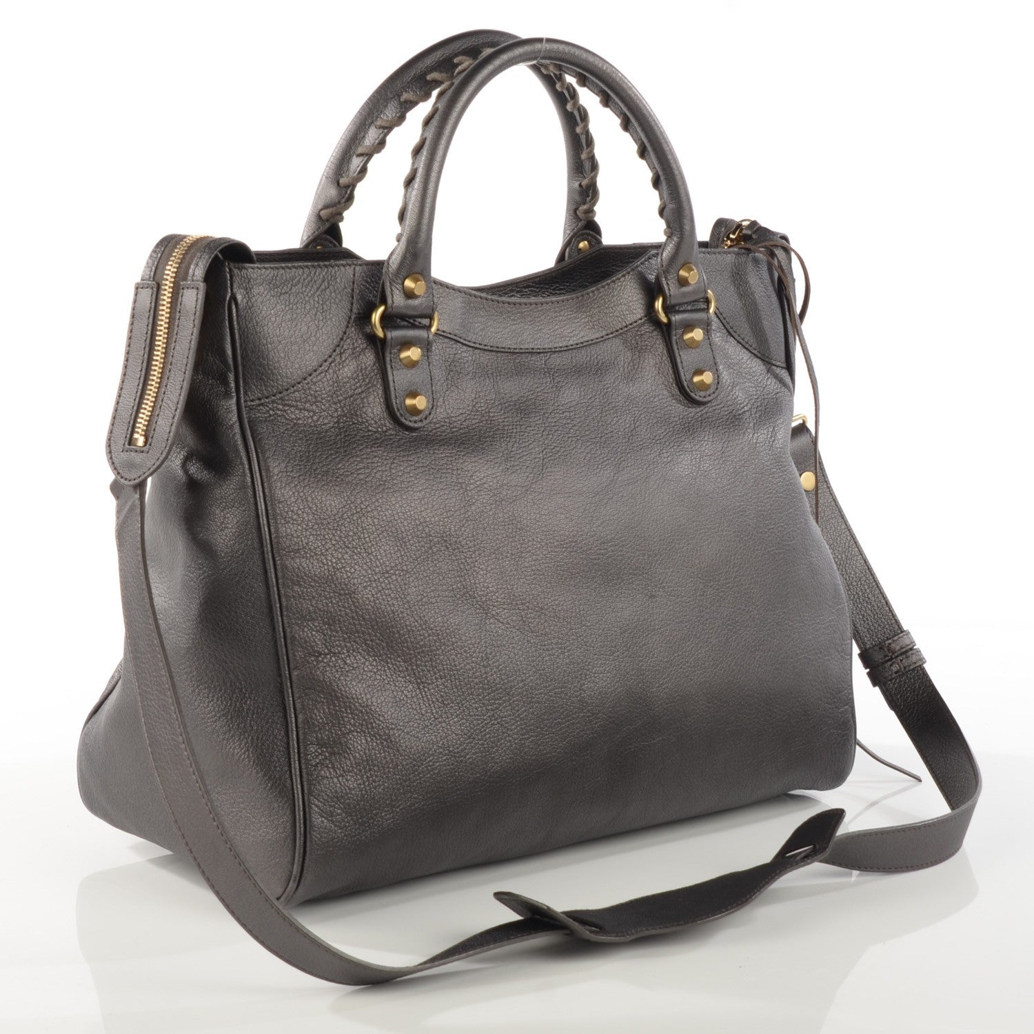 Balenciaga Chevre Classic Gold Hardware Velo Bronze 3 of 8