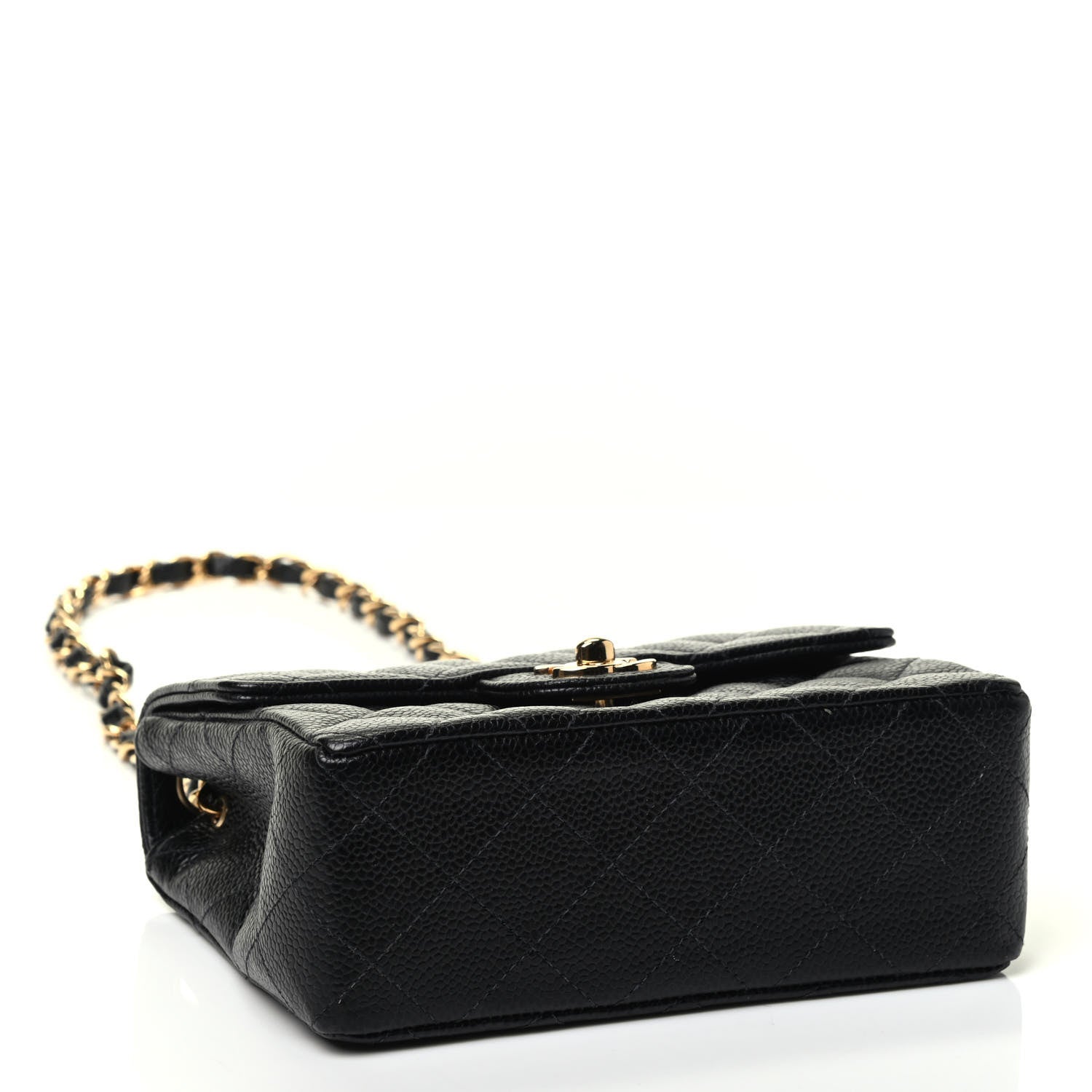 Chanel Caviar Quilted Mini Square Flap Black 3 of 4