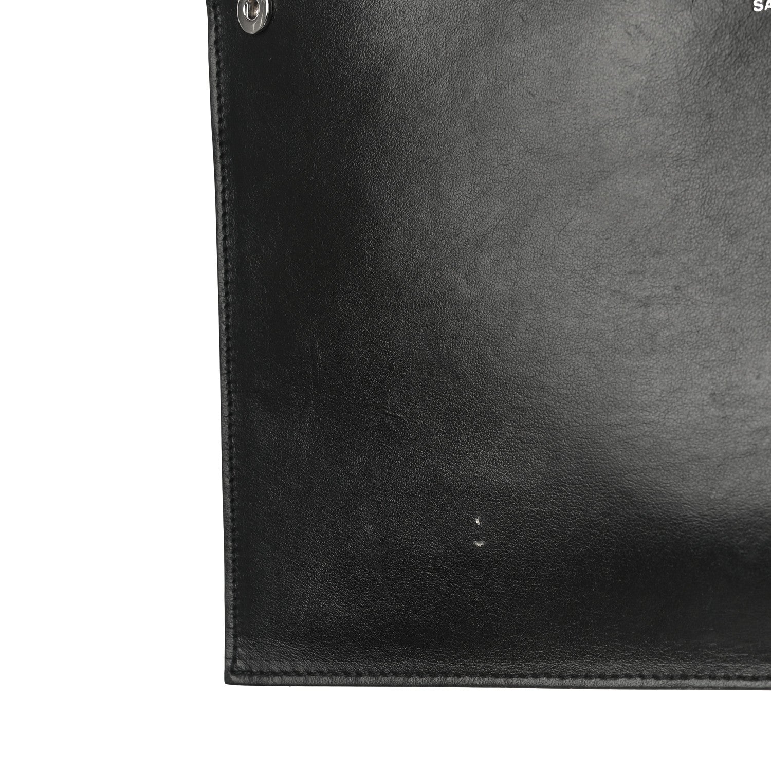 Saint Laurent Grained Calfskin Small Sac De Jour Black 13 of 14