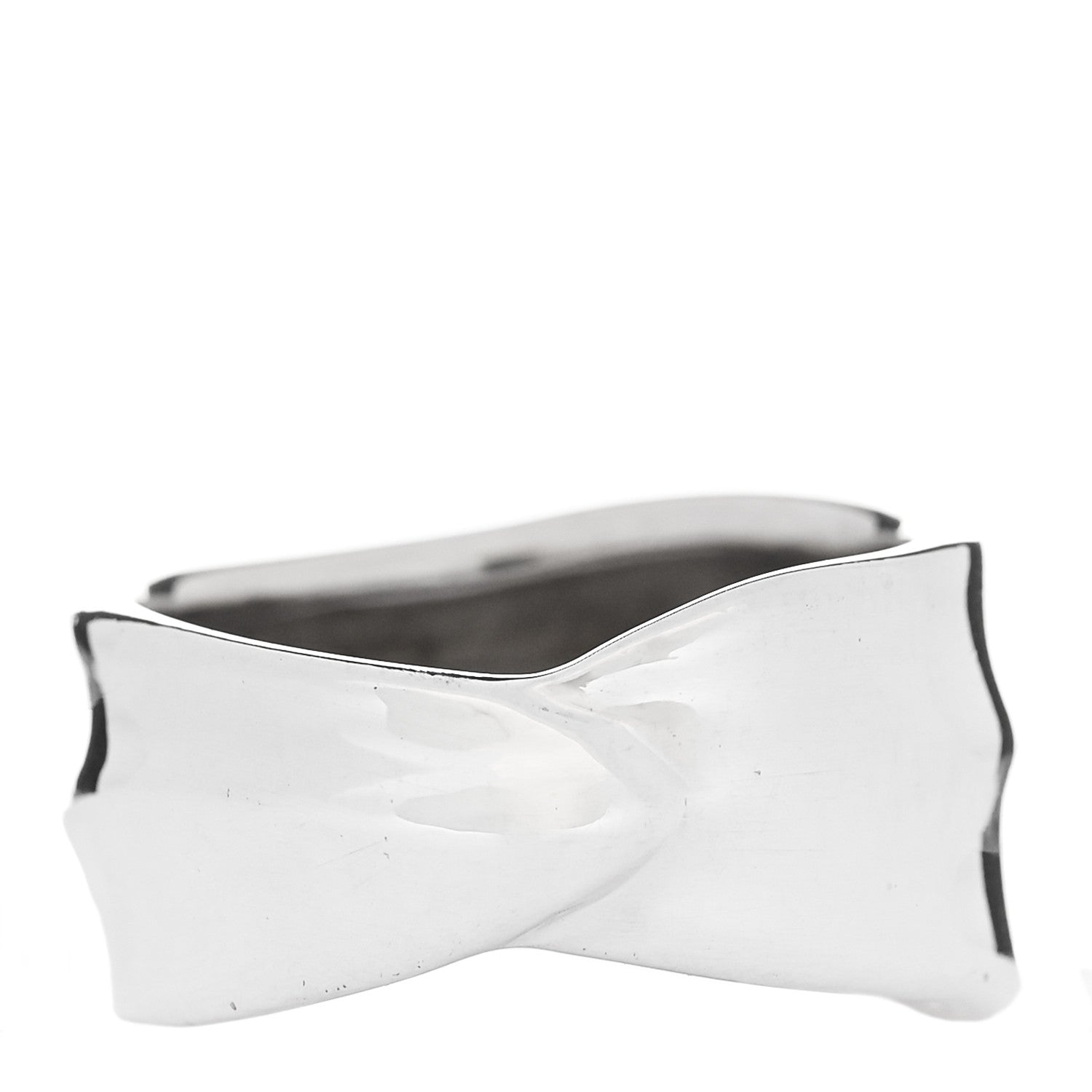 Tiffany Sterling Silver Nature Leaf Ring 50 5.5 1 of 4