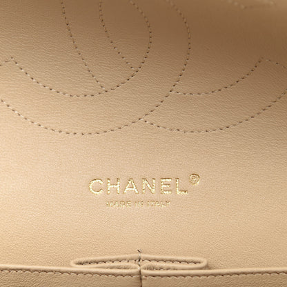 Chanel Lambskin Quilted Jumbo Double Flap Beige Clair 6 of 13