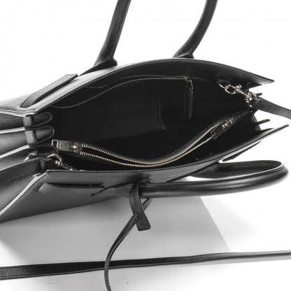 Saint Laurent Grained Calfskin Small Sac De Jour Black 5 of 7