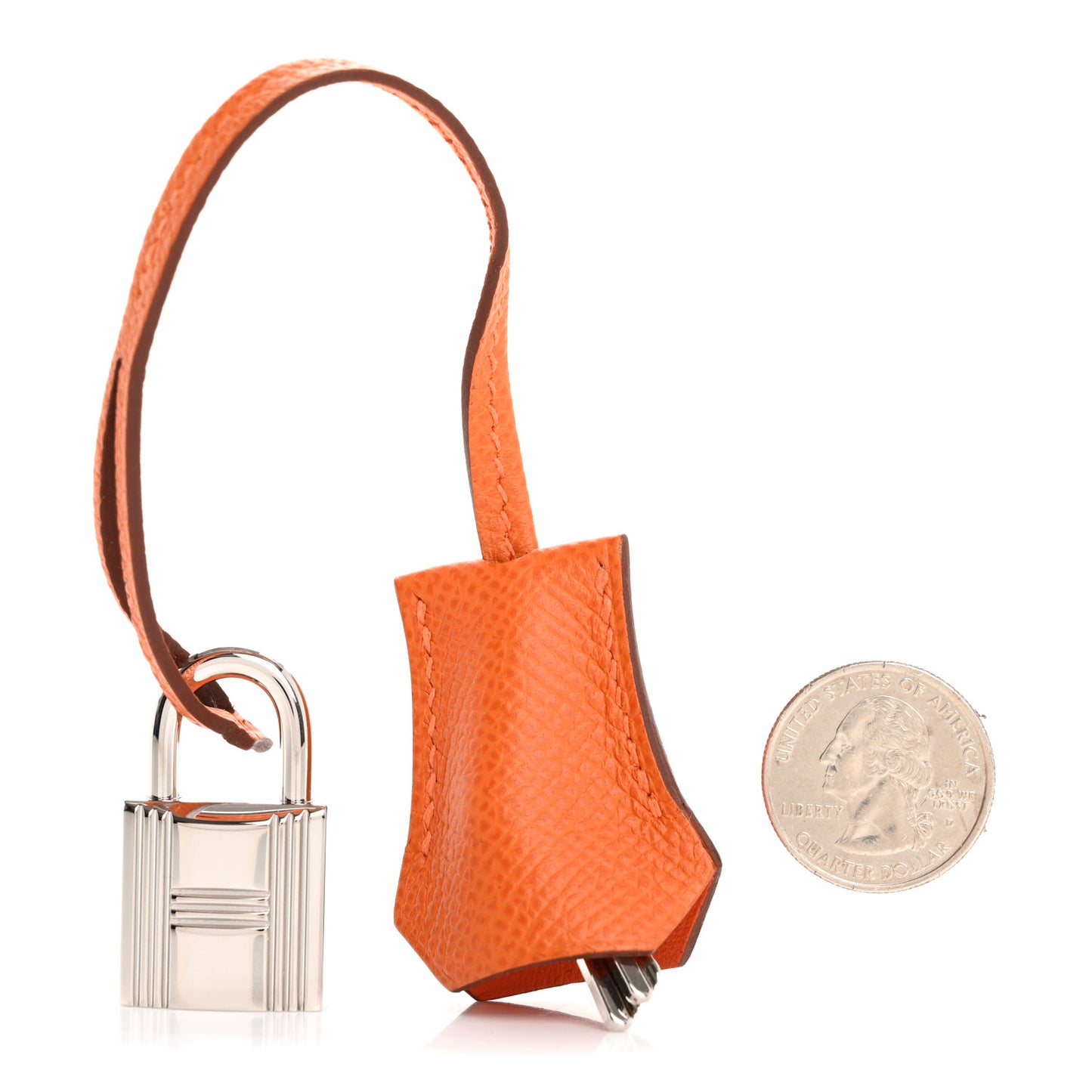 Epsom Key Clochette Set Orange