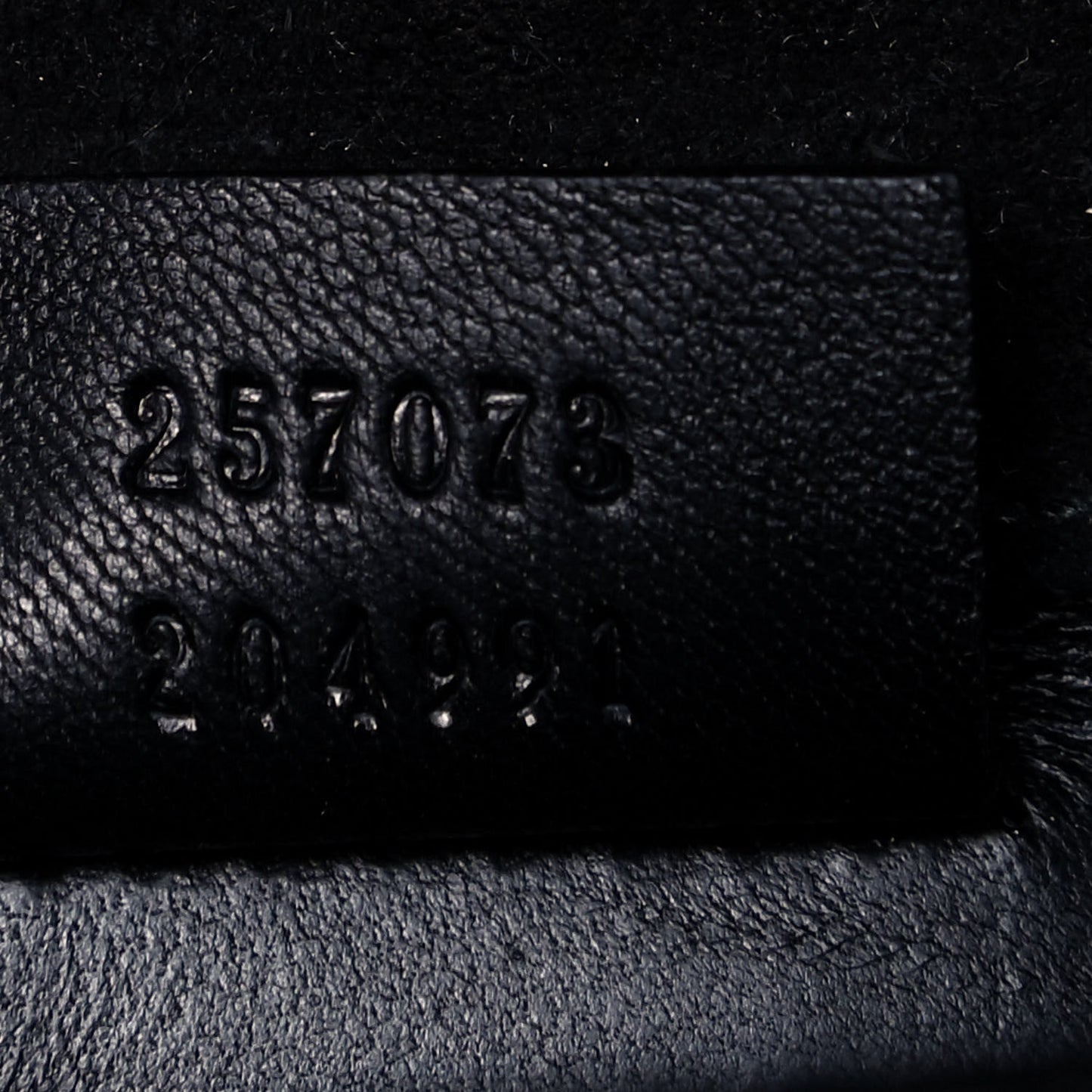 Patent Microguccissima Small Broadway Clutch Black