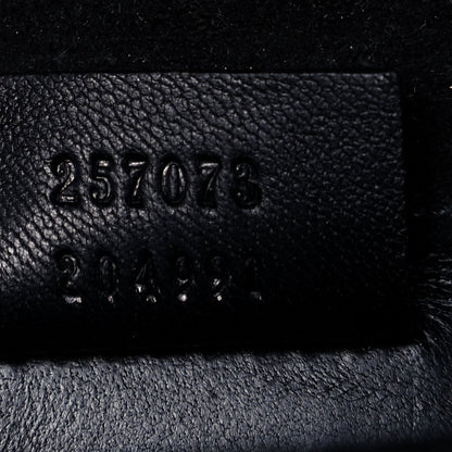 Gucci Patent Microguccissima Small Broadway Clutch Black 8 of 9