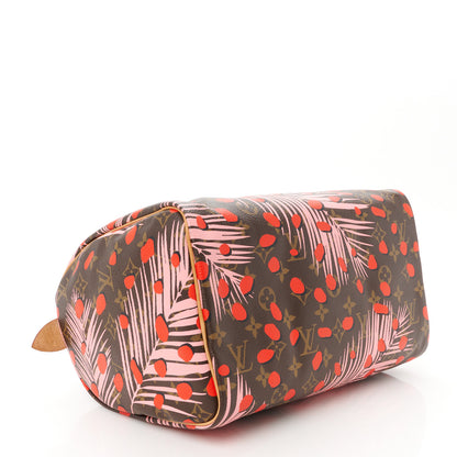 Louis Vuitton Monogram Jungle Dots Speedy 30 Sugar Pink Poppy 4 of 11