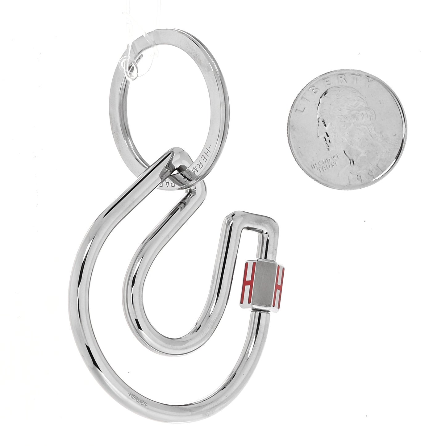 Stainless Steel Fer a Cheval Key Ring