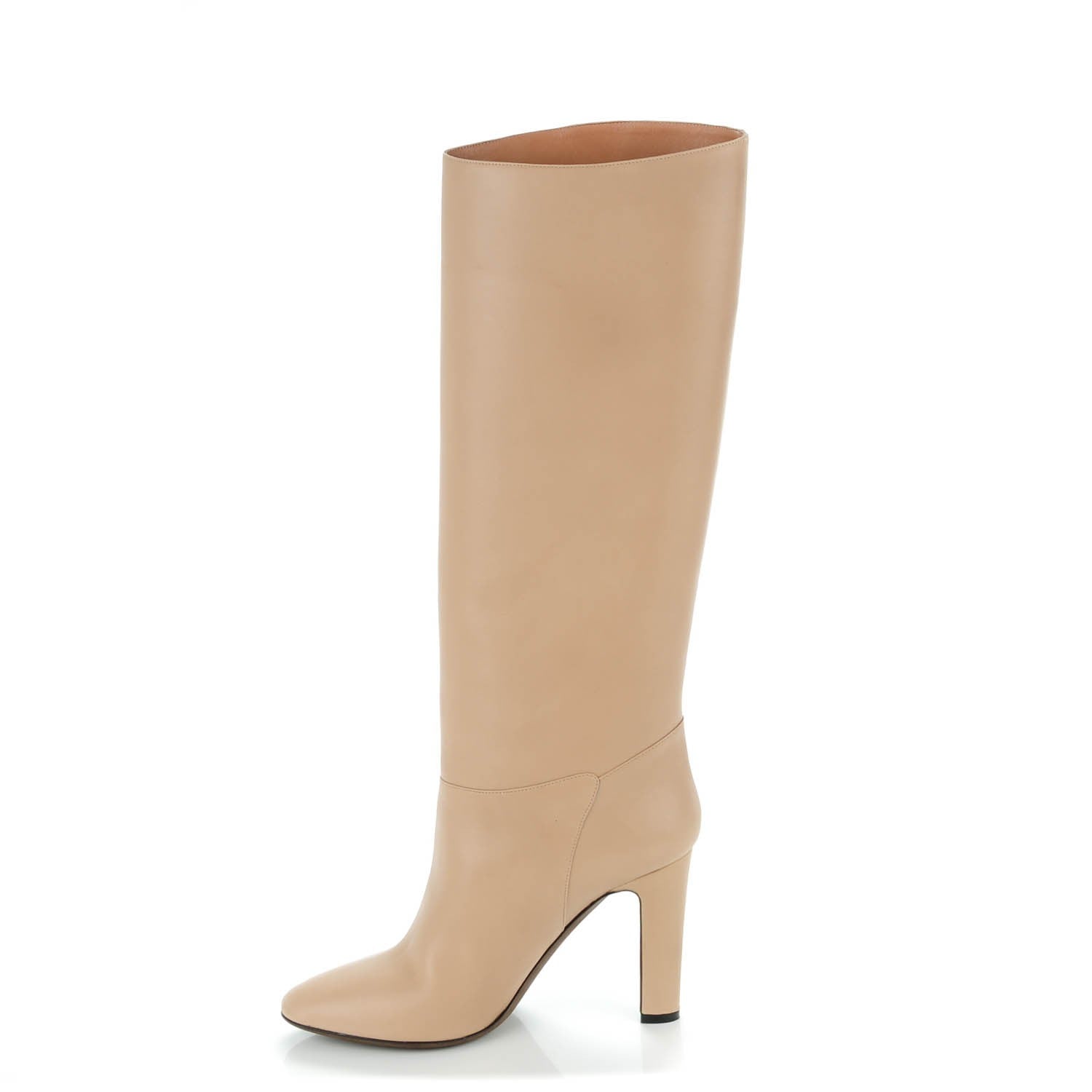 Valentino Garavani Calfskin Knee High 95mm Boots 41 Nude 6 of 10
