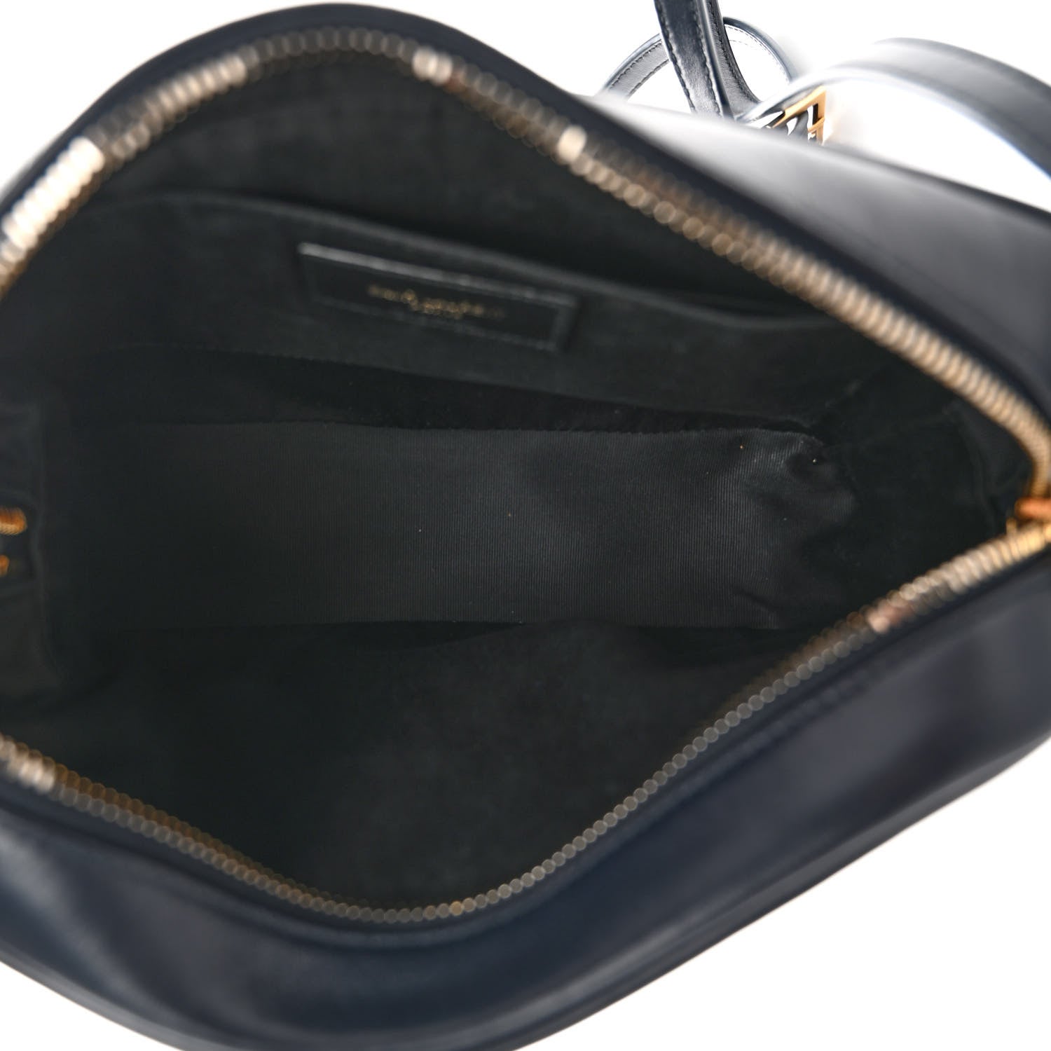 Saint Laurent Calfskin Matelasse Monogram Lou Camera Bag Deep Marine 6 of 9