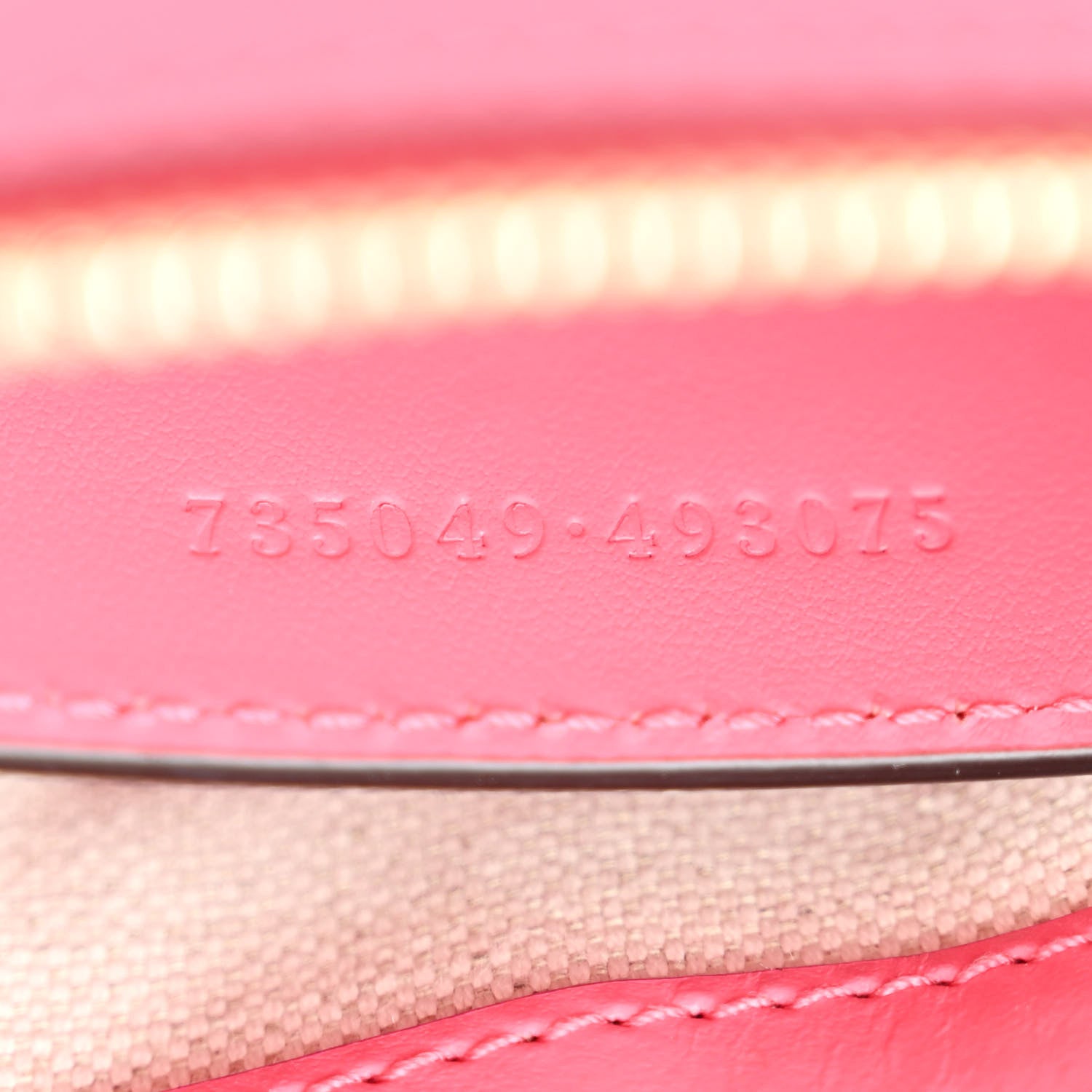 Gucci Calfskin GG Matelasse Chain Handbag Rhodamine Pink Natural 7 of 12