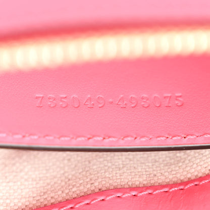 Gucci Calfskin GG Matelasse Chain Handbag Rhodamine Pink Natural 7 of 12