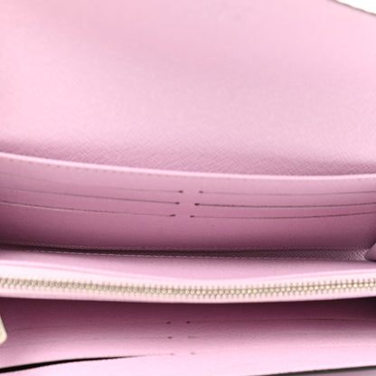 Louis Vuitton Epi Tropical Sarah Wallet Blue Rose 5 of 6