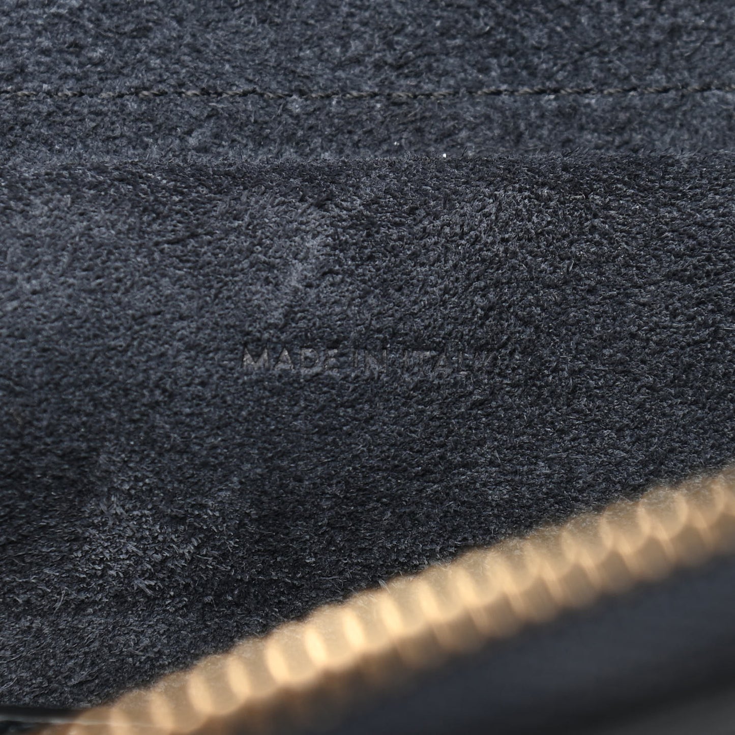 Baby Grained Calfskin Micro Belt Bag Midnight