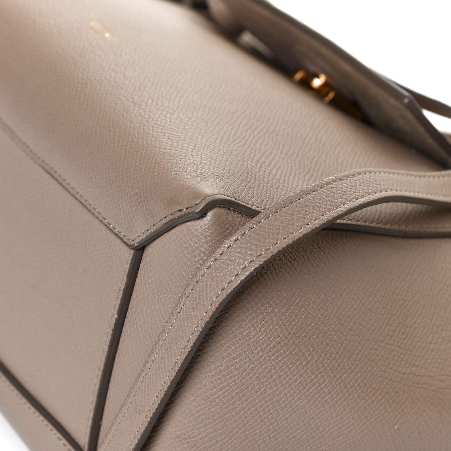 Celine Grained Calfskin Micro Belt Bag Light Taupe 9 of 13