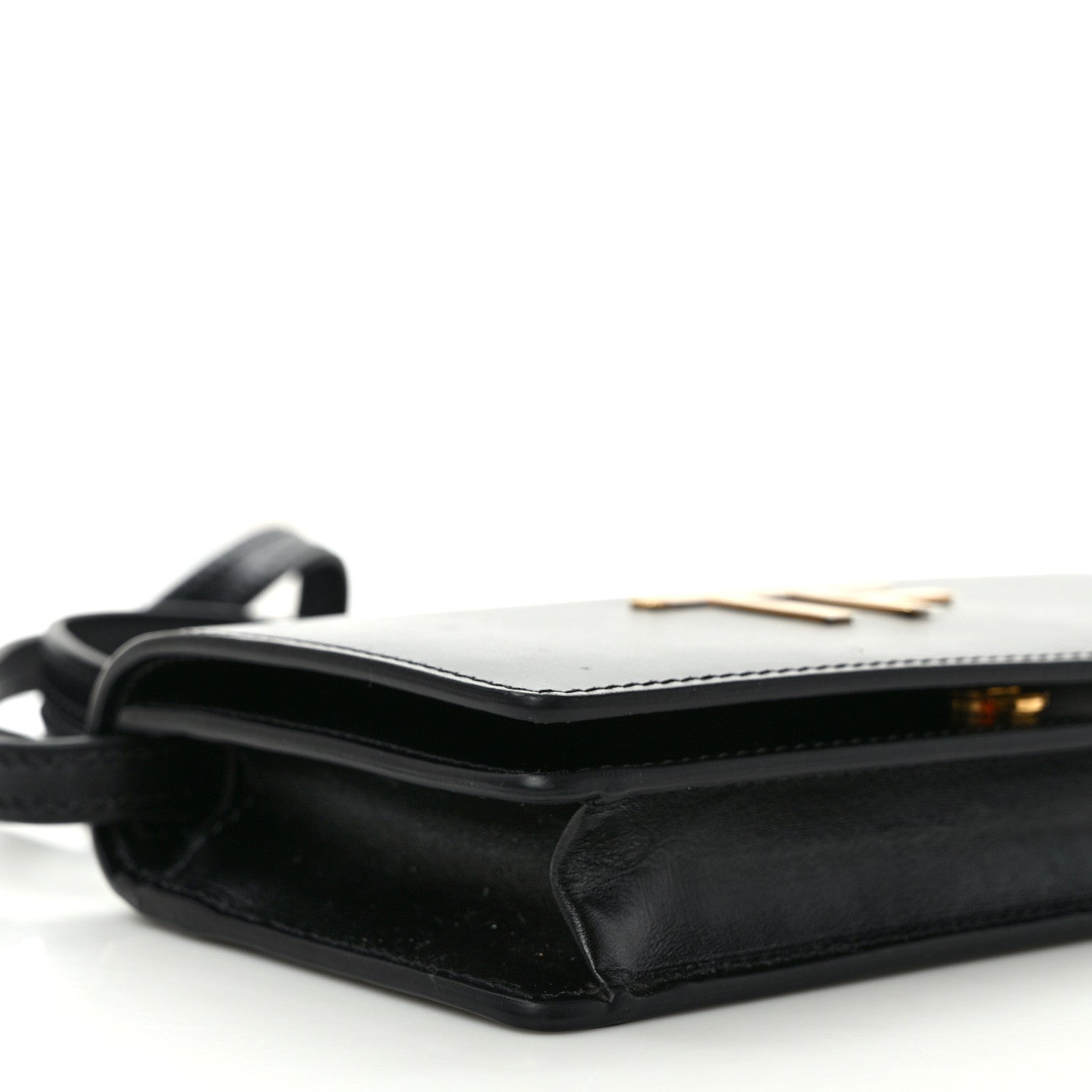 Tom Ford Palmellato Calfskin TF Mini Bag Black 6 of 8