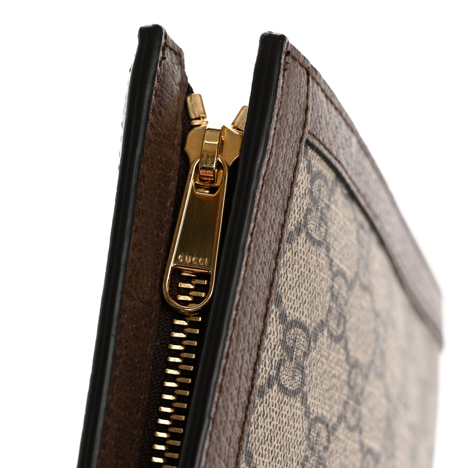 Gucci GG Supreme Monogram Web Ophidia Pouch Brown 8 of 8