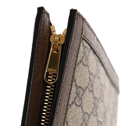 Gucci GG Supreme Monogram Web Ophidia Pouch Brown 8 of 8