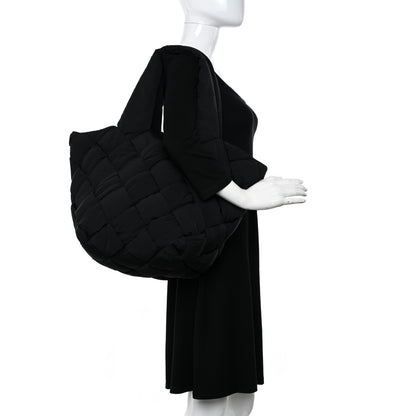 Bottega Veneta Nylon Intrecciato Padded Cassette Tote Thunder 2 of 9