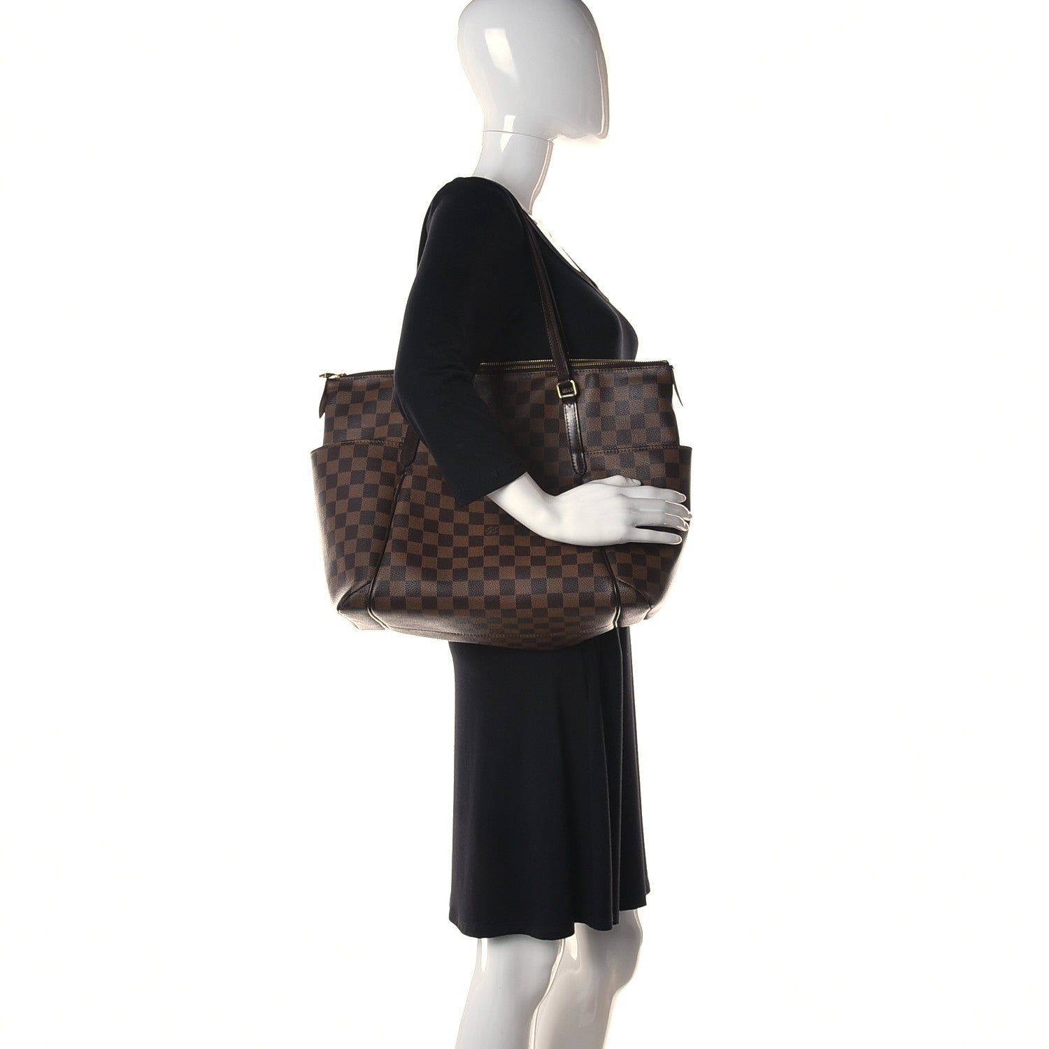 Louis Vuitton Damier Ebene Totally MM 2 of 16