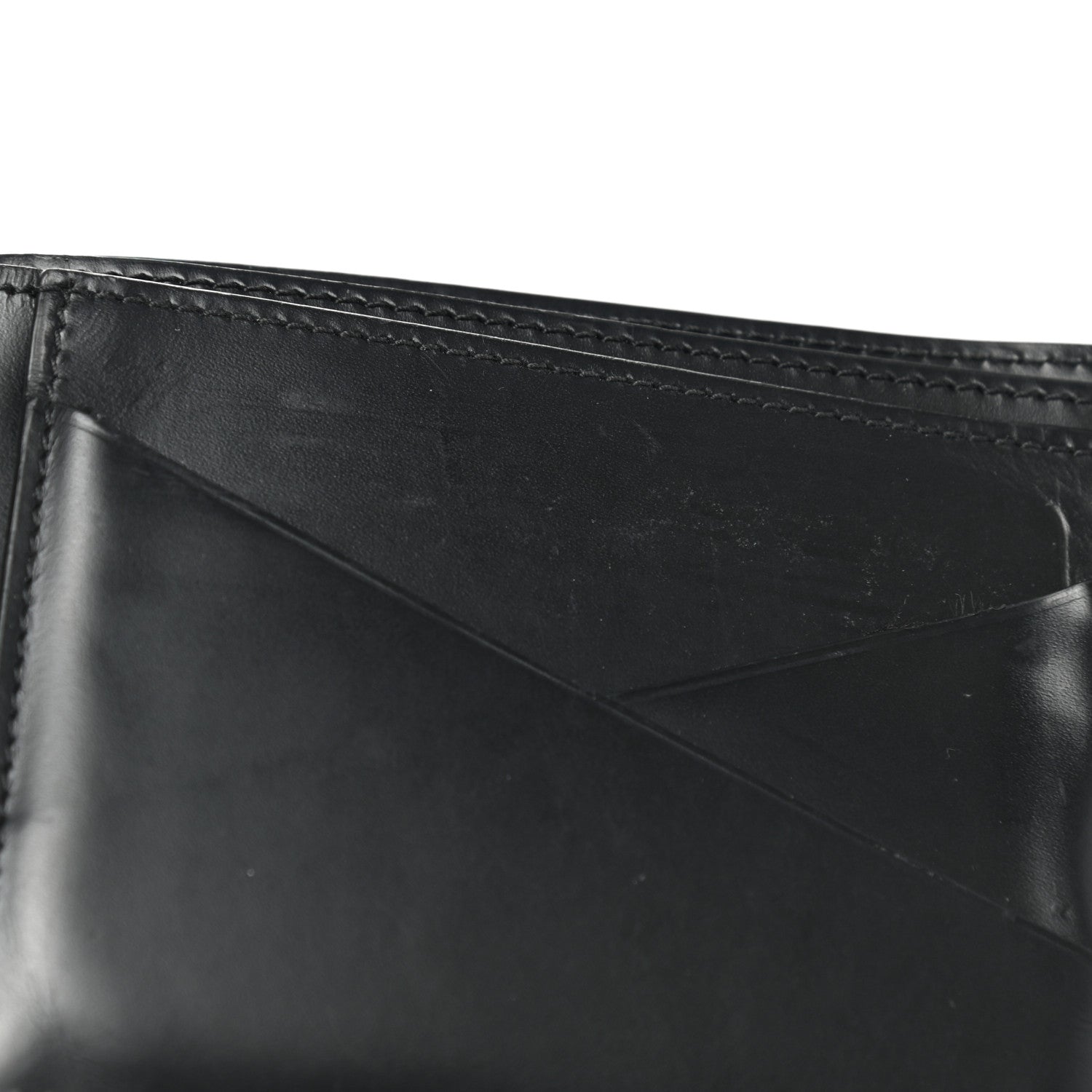 Givenchy Calfskin Logo Bi-Fold Wallet Black 7 of 8