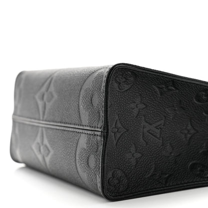 Louis Vuitton Empreinte Monogram Giant Onthego PM Black 9 of 10