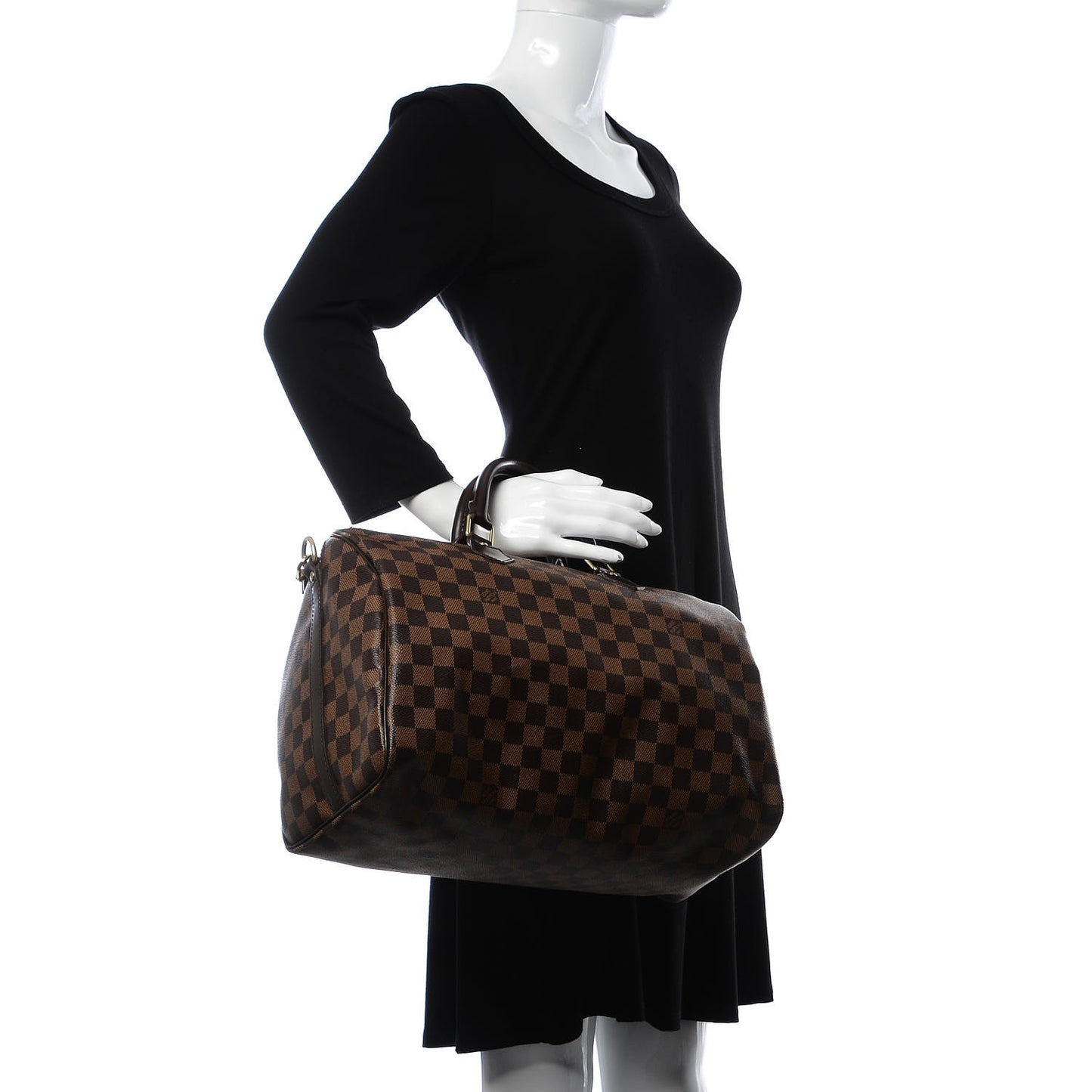 Damier Ebene Speedy Bandouliere 35