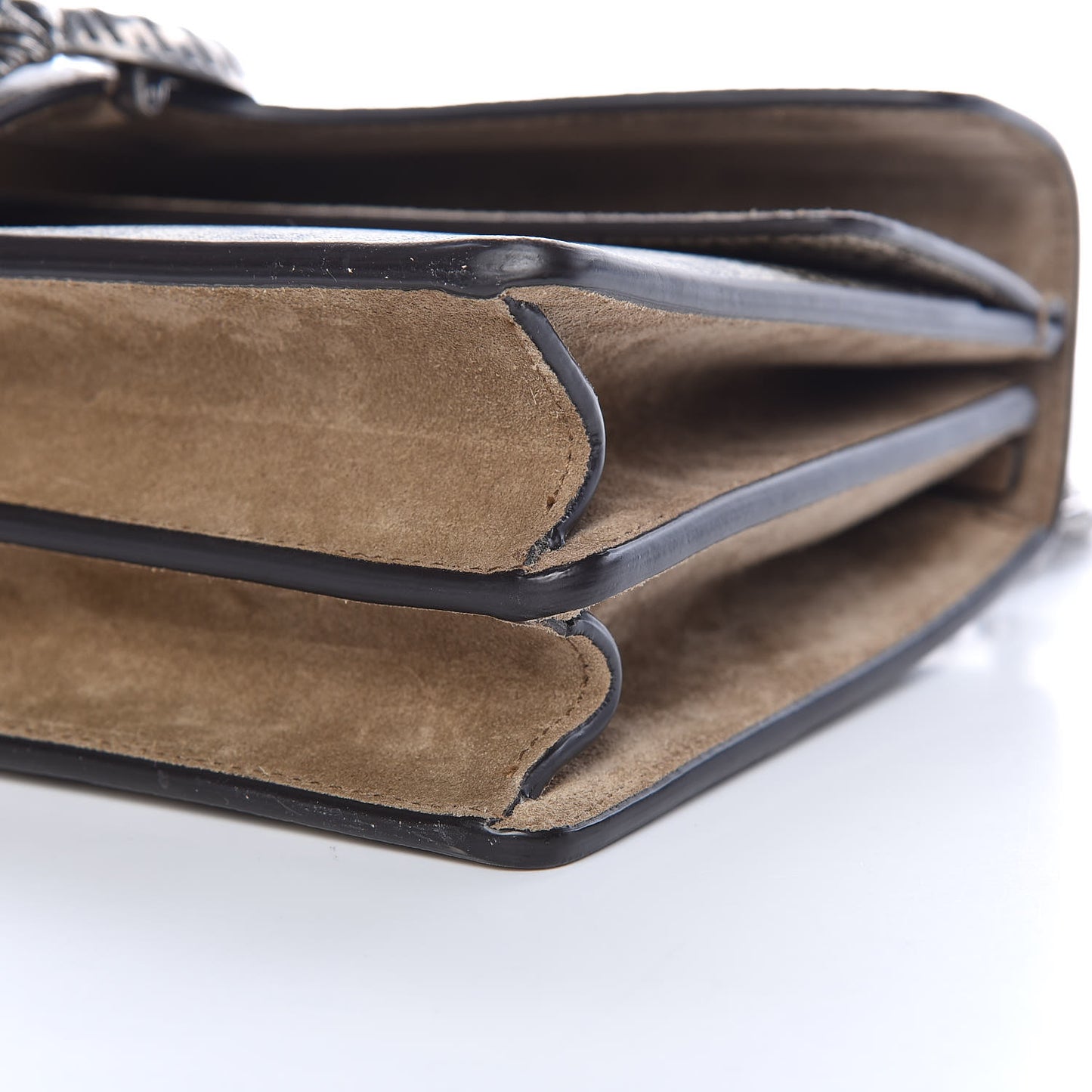 GG Supreme Monogram Small Dionysus Shoulder Bag Taupe