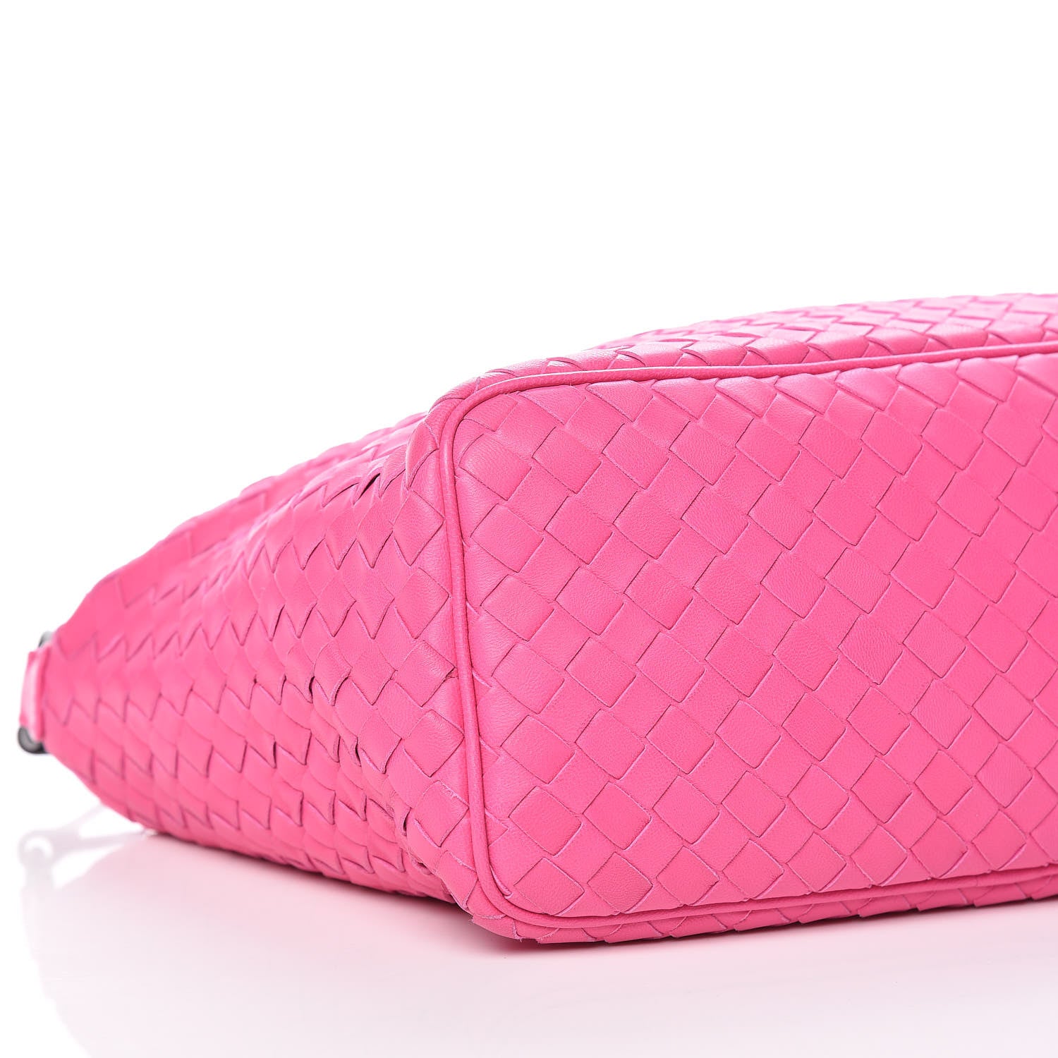 Bottega Veneta Nappa Intrecciato Small Shoulder Bag Rosa Shock 10 of 11