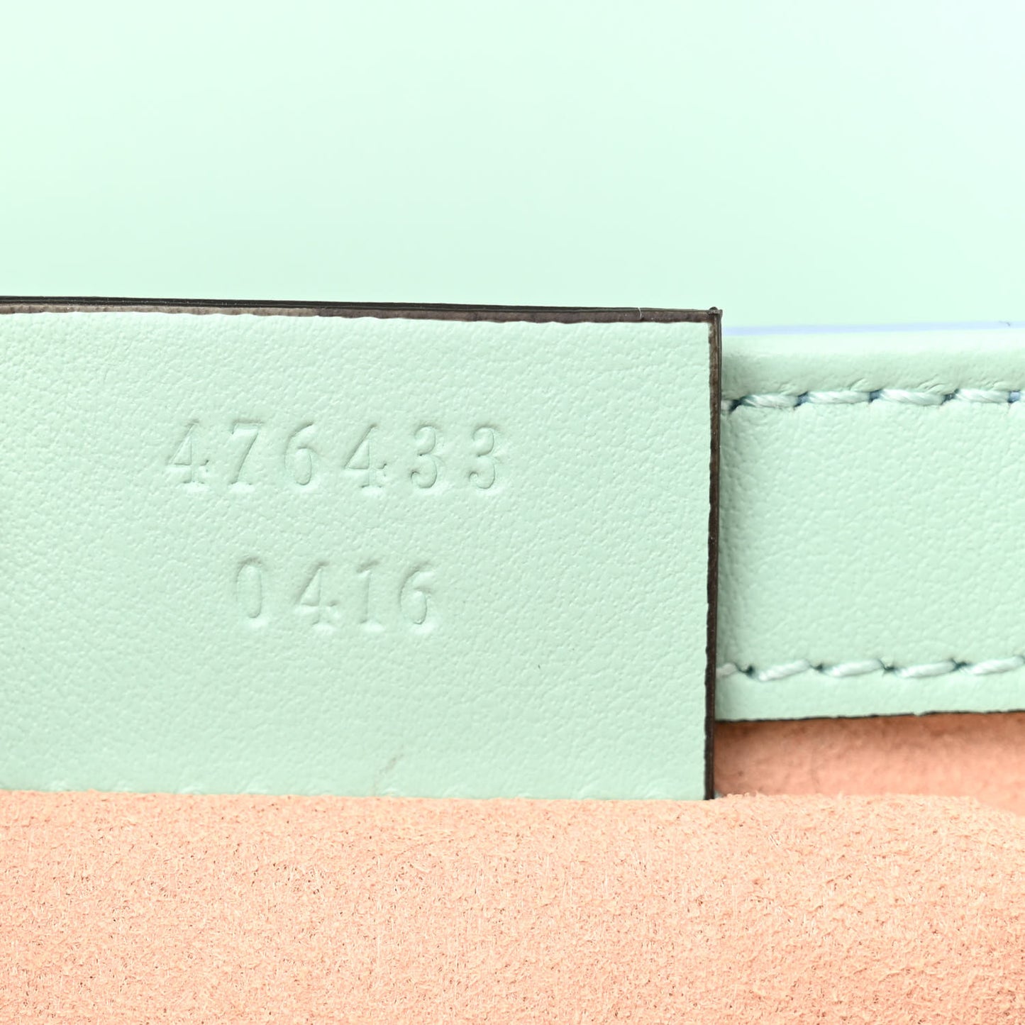 Calfskin Matelasse Diagonal Super Mini GG Marmont Shoulder Bag Multicolor Pastel