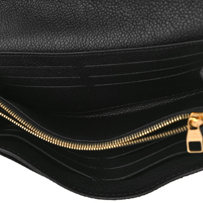 Louis Vuitton Empreinte Sarah Wallet NM Black 5 of 8