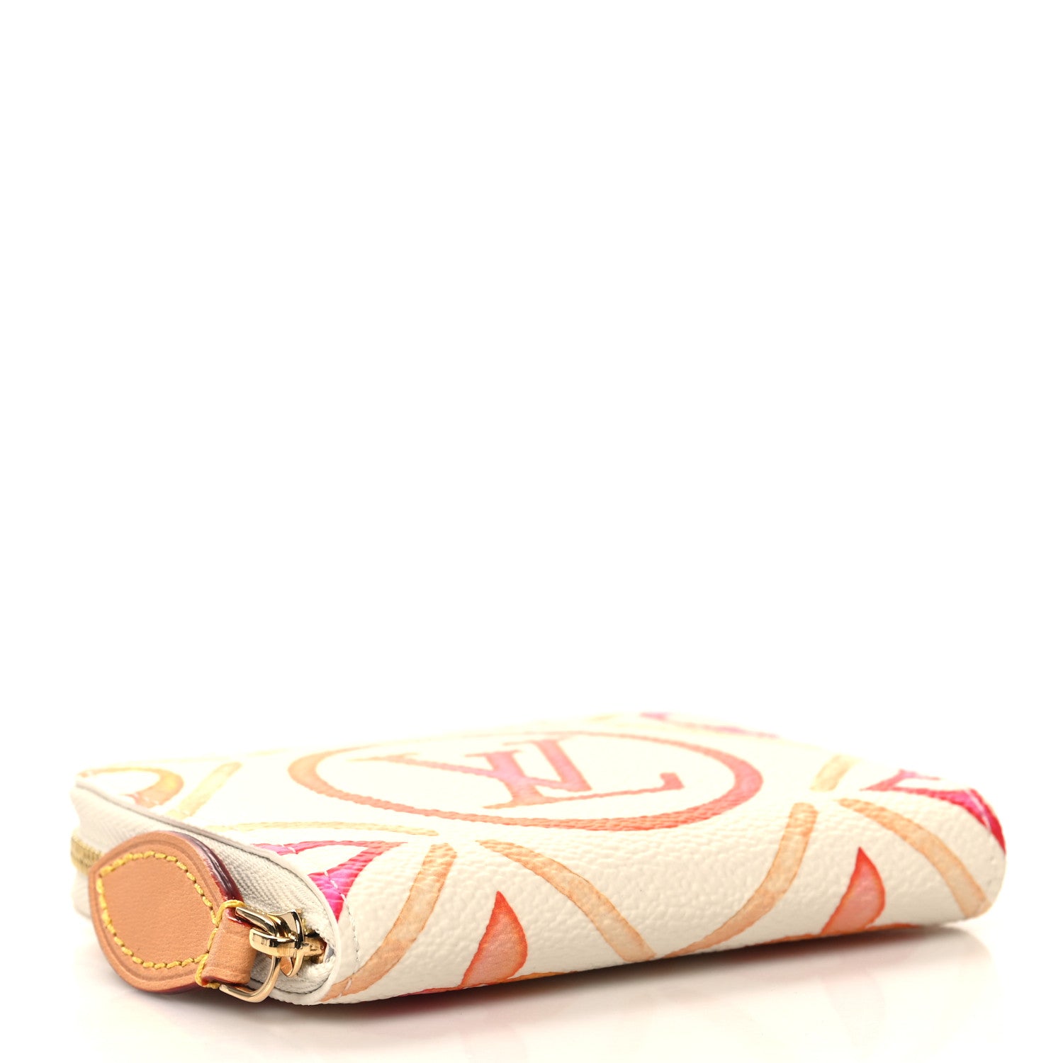 Louis Vuitton Monogram LV By The Pool Zippy Coin Purse Coral 4 of 6