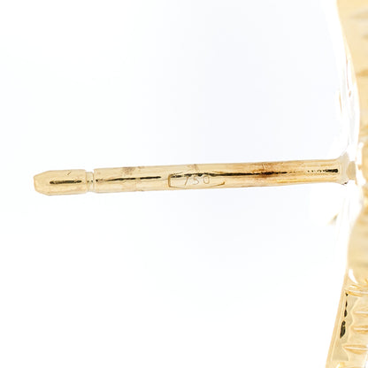 Temple St. Clair 18K Yellow Gold Diamond Sea Star Earrings 3 of 3