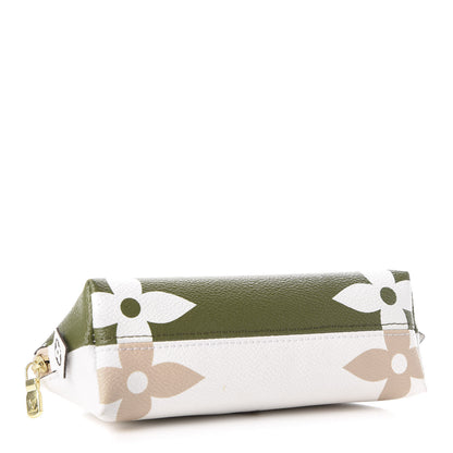 Louis Vuitton Monogram Giant Cosmetic Pouch Kaki 3 of 9