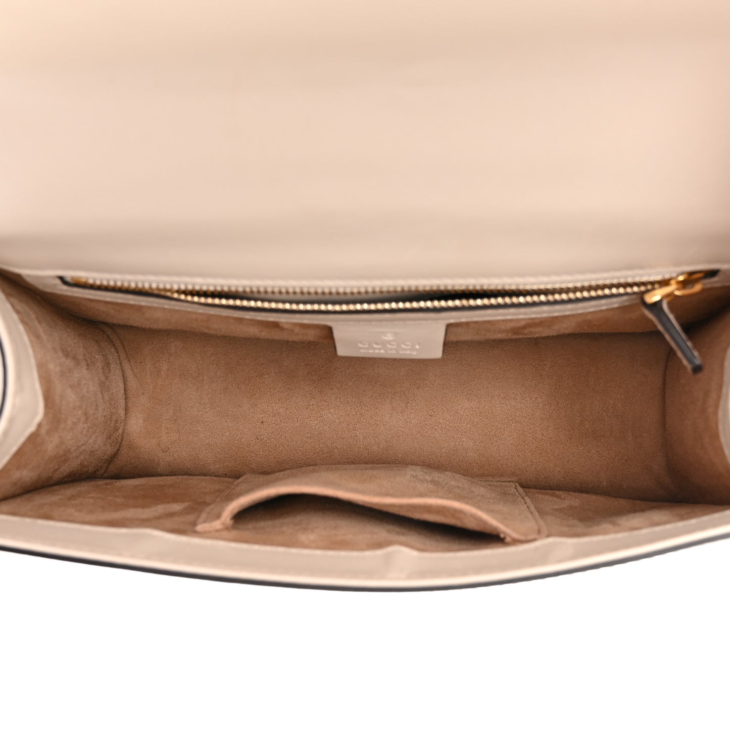 Calfskin Small Sylvie Shoulder Bag Off White