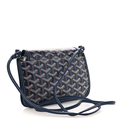 Goyard Goyardine Plumet Wallet Clutch Navy 3 of 9