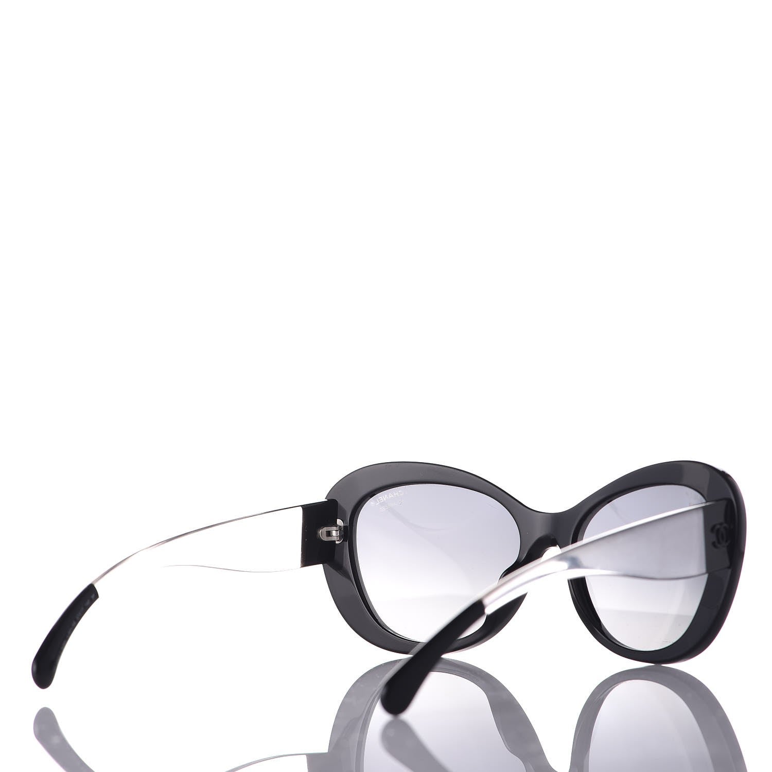 Chanel CC Logo Sunglasses 5264 Black 4 of 8