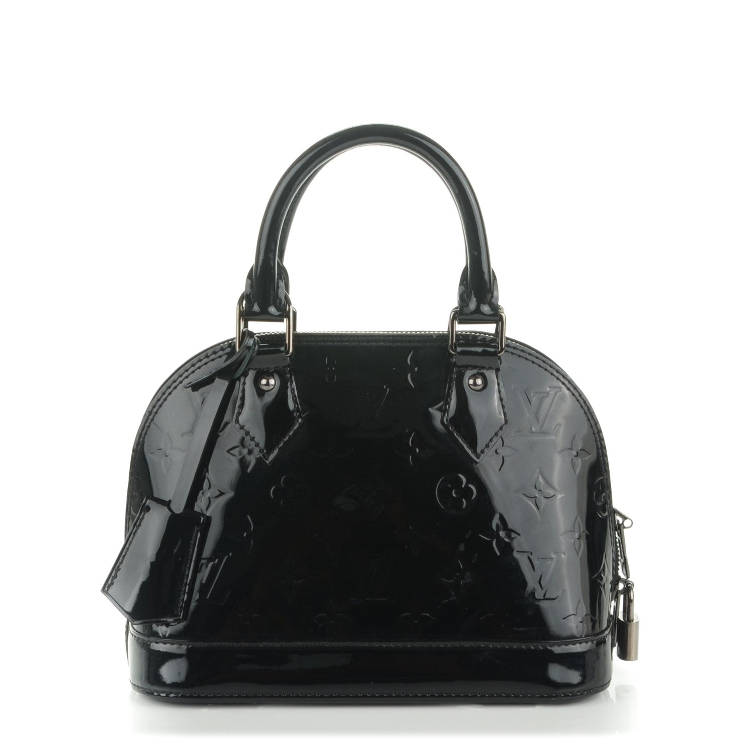 Louis Vuitton Vernis Alma BB Noir Magnetique 1 of 7
