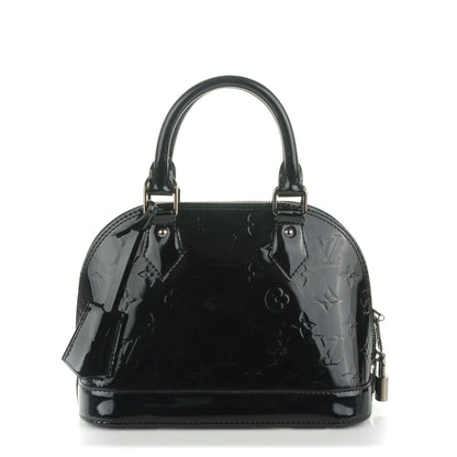 Louis Vuitton Vernis Alma BB Noir Magnetique 1 of 7