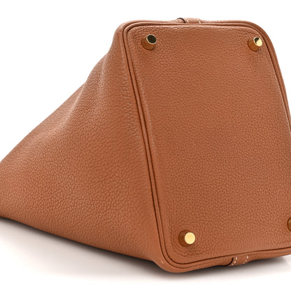 Hermes Taurillon Clemence Picotin Lock 18 PM Gold 9 of 11