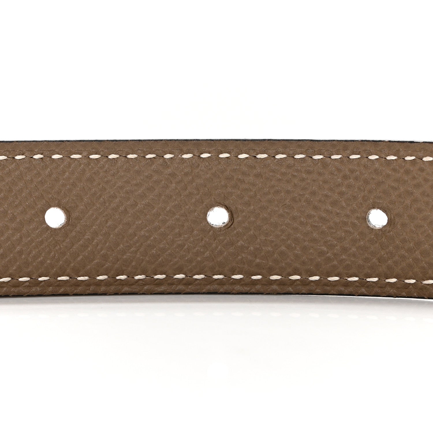 Hermes Swift Epsom H Belt 80 32 Black Etoupe 4 of 6