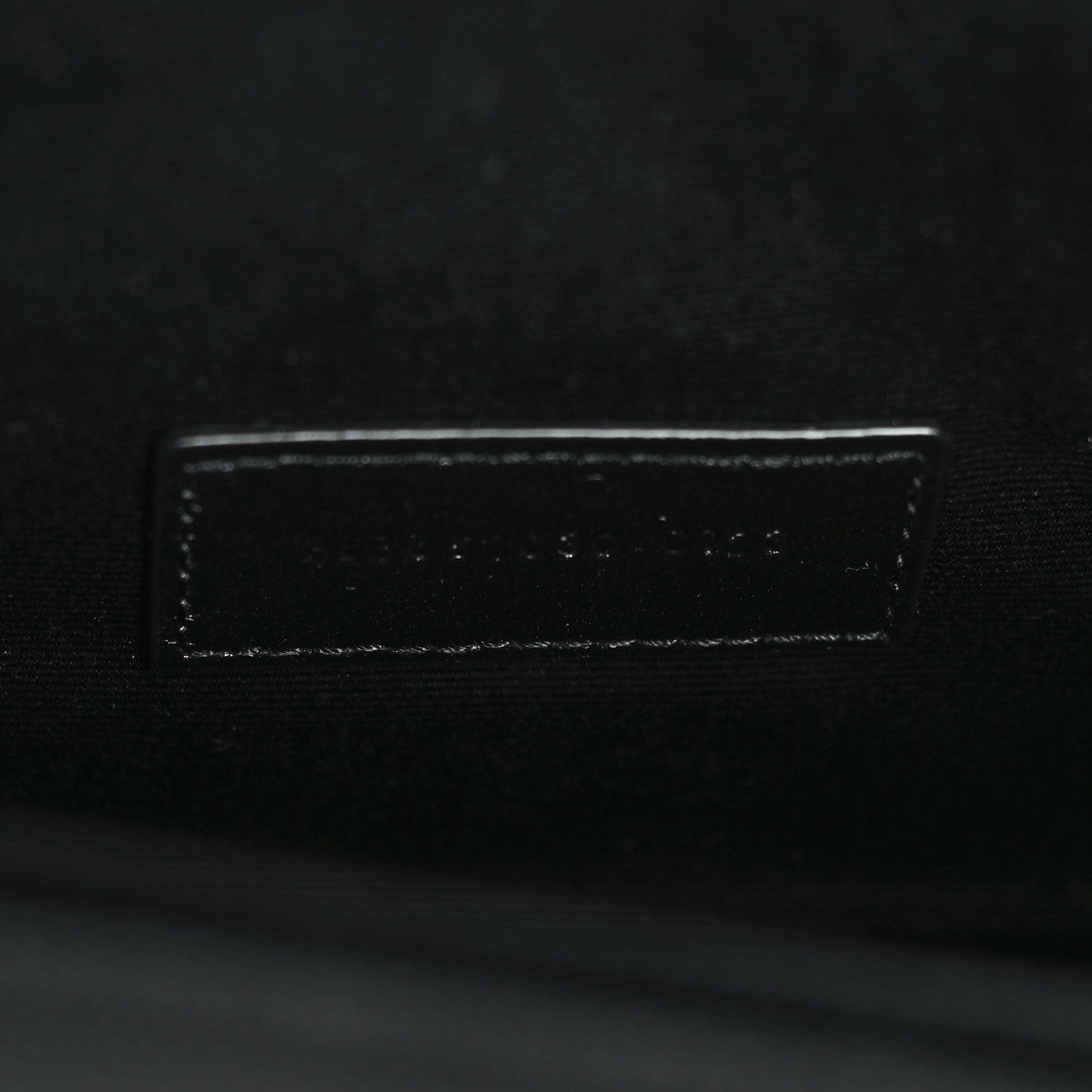 Saint Laurent Grain De Poudre Textured Mixed Matelasse Triquilt Monogram Clutch Black 7 of 10