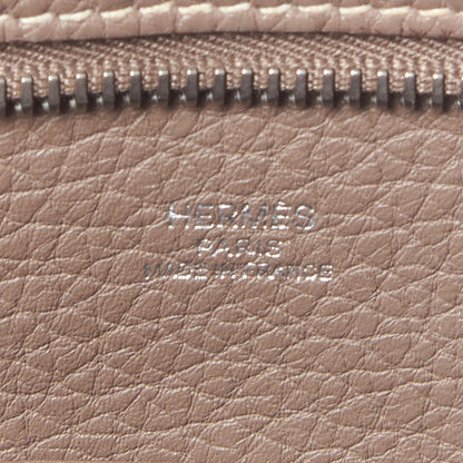 Hermes Taurillon Clemence Sac Good News PM Etoupe 7 of 8